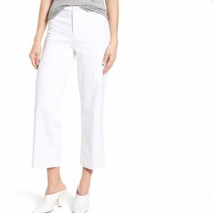 Paige White culotte Jeans
